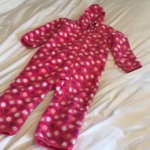 Columbia fleece snowsuit